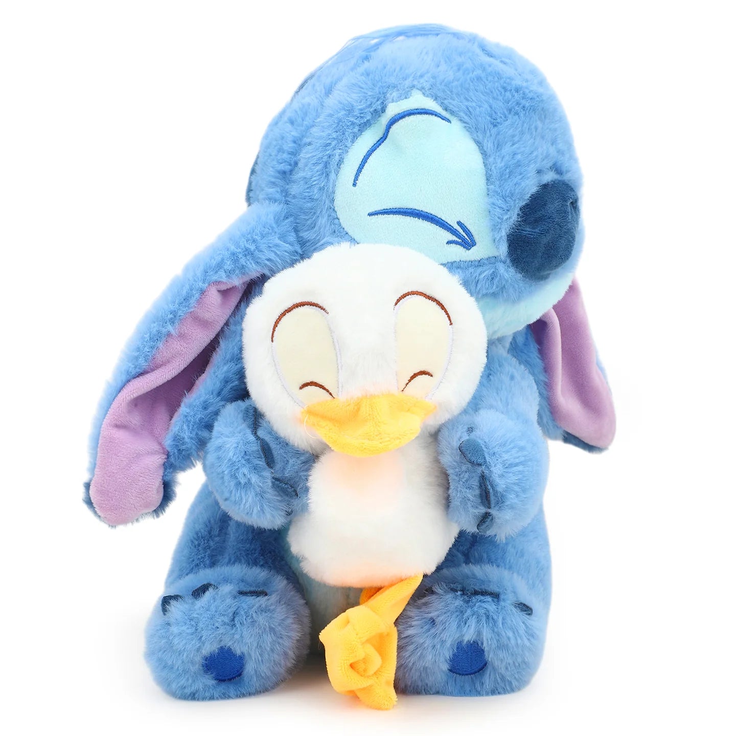 Stitch Hugging Duck Plush – Soft, Squishy Cuddle Mate