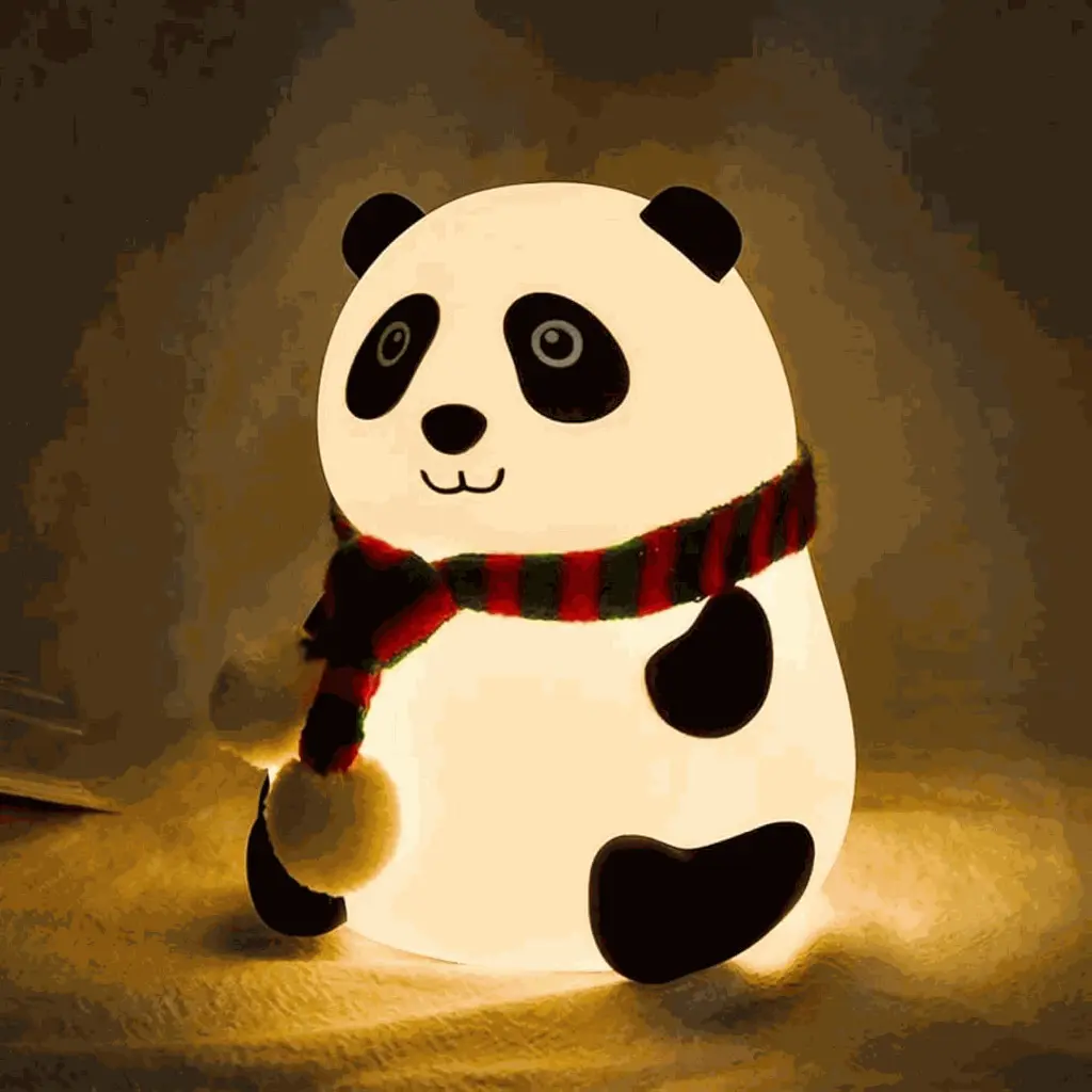 Panda Silicone Touch Night Lamp