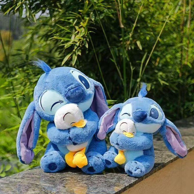 Stitch Hugging Duck Plush – Soft, Squishy Cuddle Mate