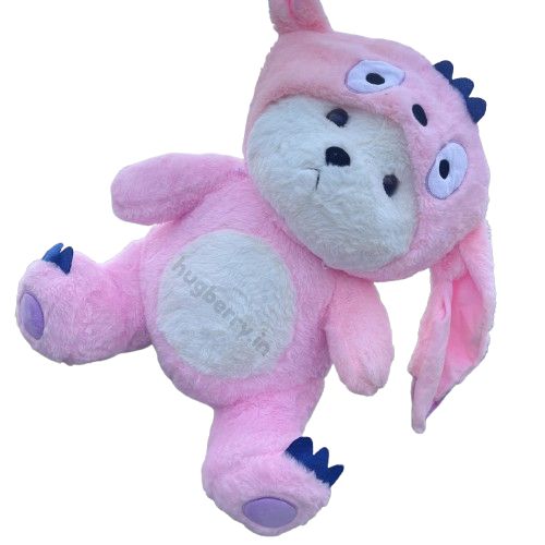 BerryCap Bear – Pink Plush Buddy